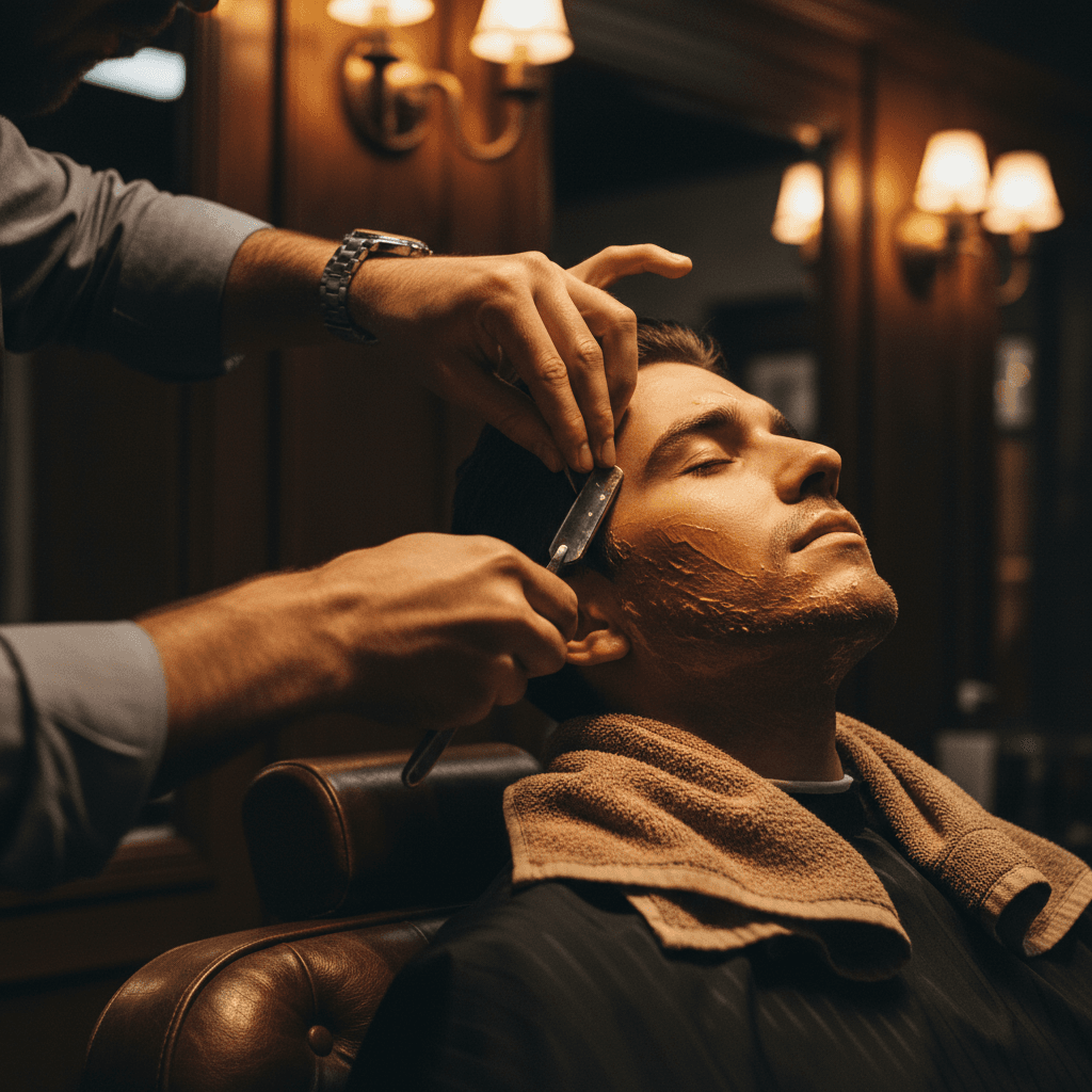 Straight razor shaves